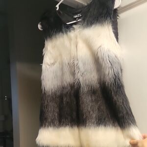 Rue21 Monochrome Faux Fur Vest